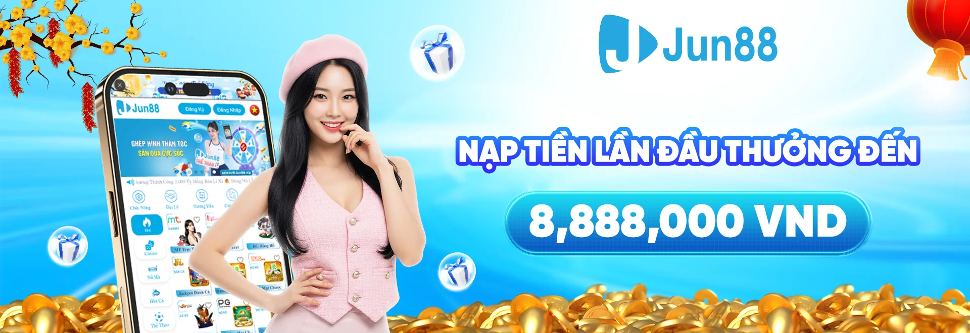 Jun88 – Sân Chơi Nổ Hũ Trực Tuyến Gồm Bắn Cá, Slot Và Game Bài Dễ Chơi 1